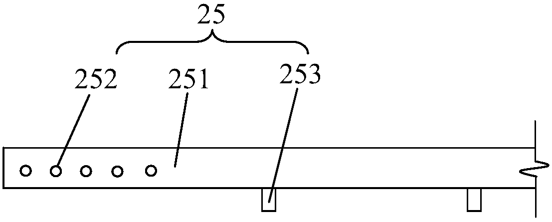 Template supporting system of cast-in-place concrete beam and slab structure