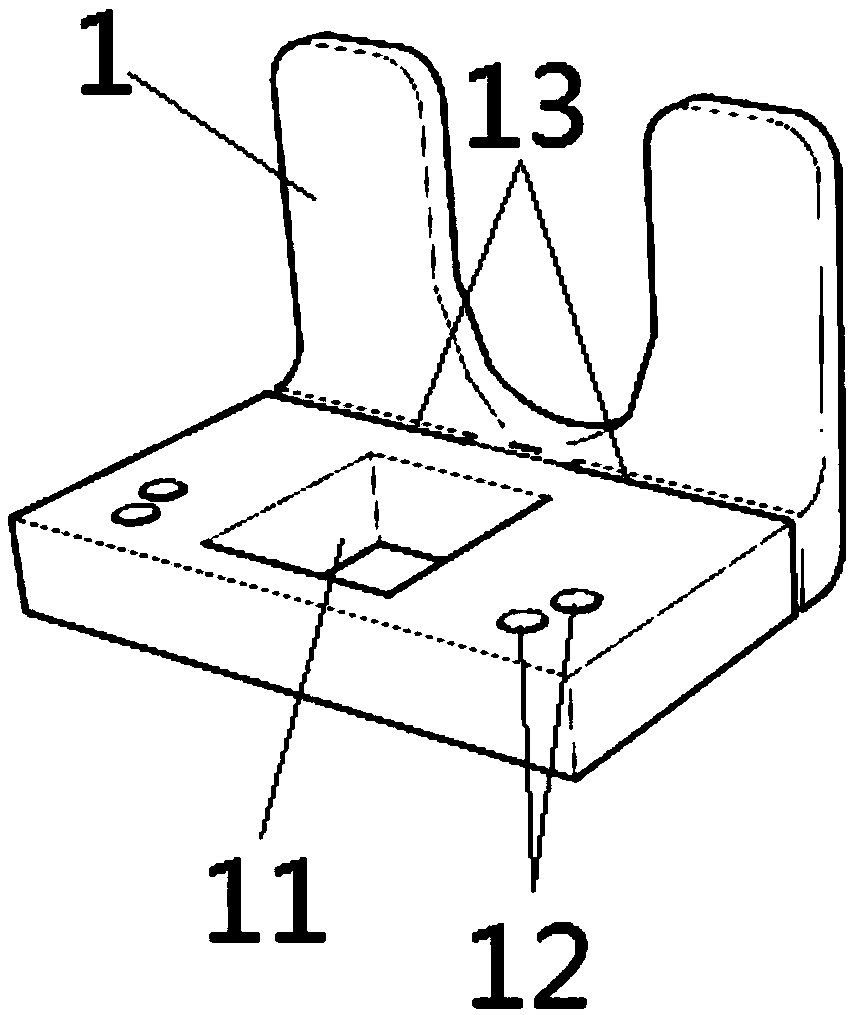 Femoral posterior condyle osteophyte removing device