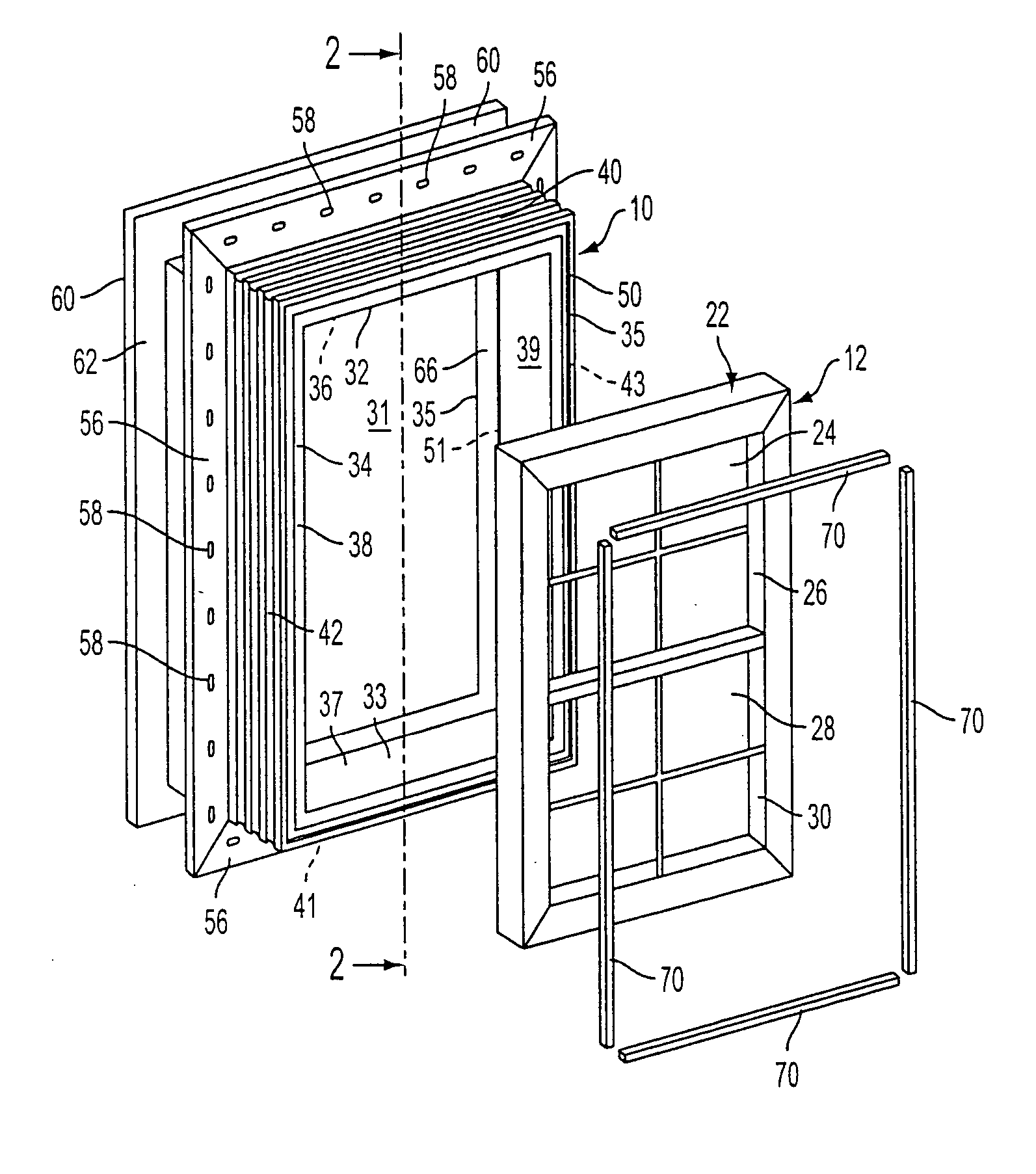 Window sleeve for mounting framed windows