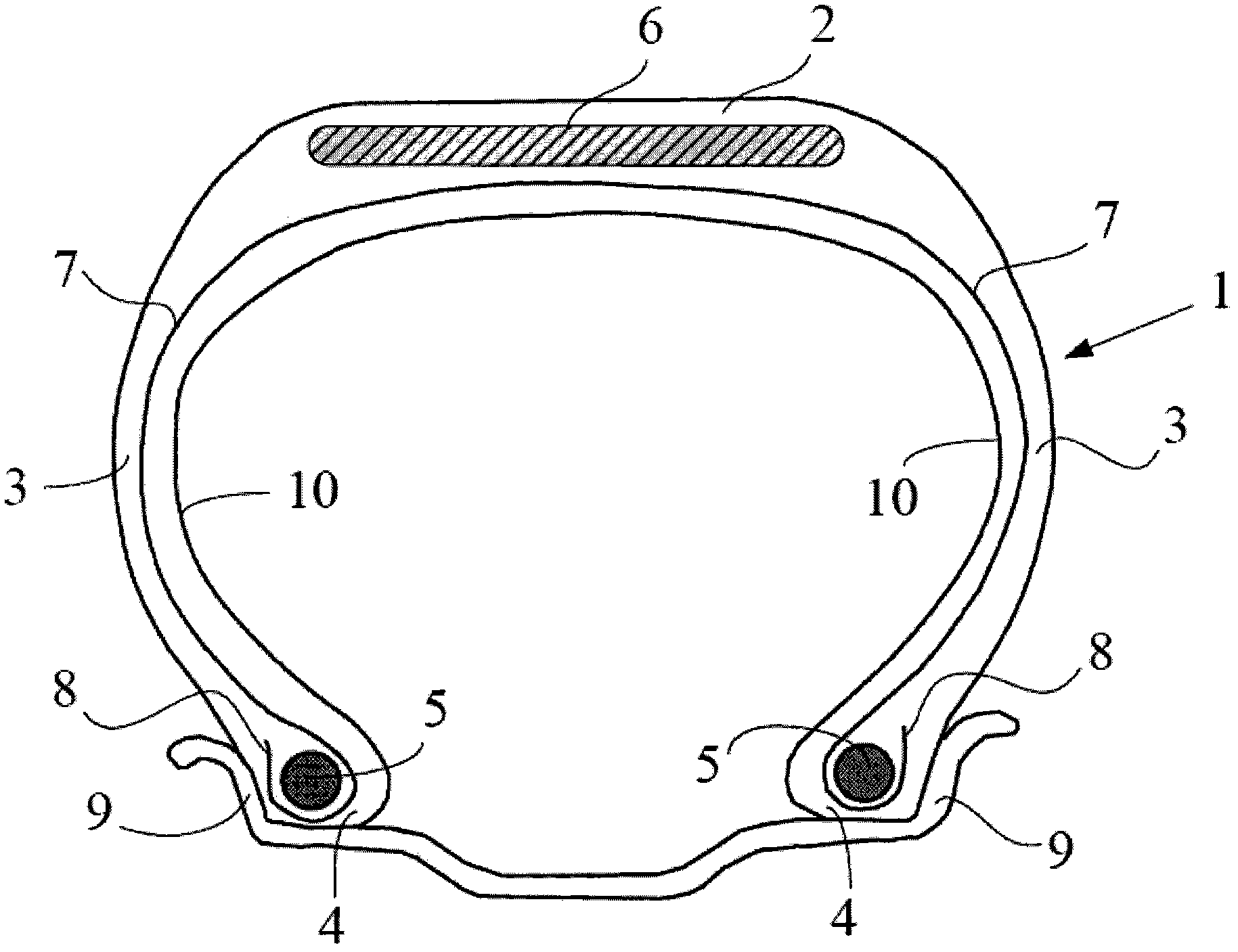 Tire rubber composition comprising an acetylacetonate compound