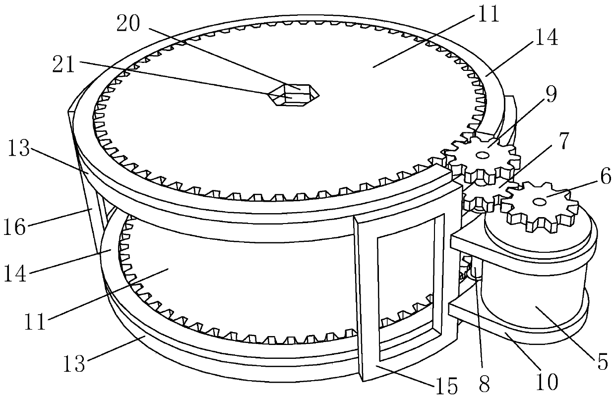 Armillaria luteo-virens cell culture device and culture method based on same