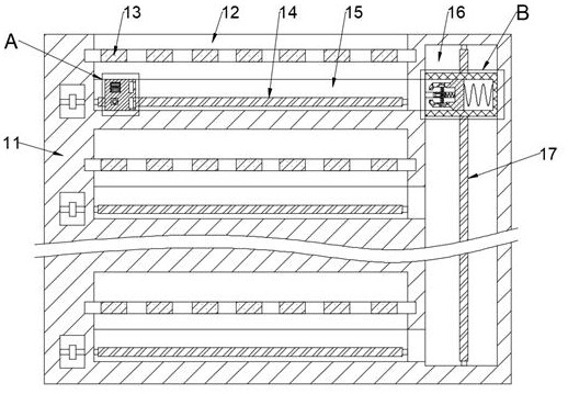 Root lesion monitoring device based on soilless culture