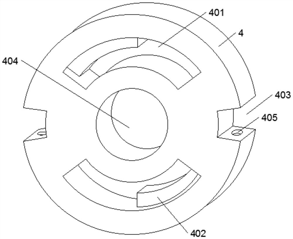 Flange structure convenient to install and using method thereof