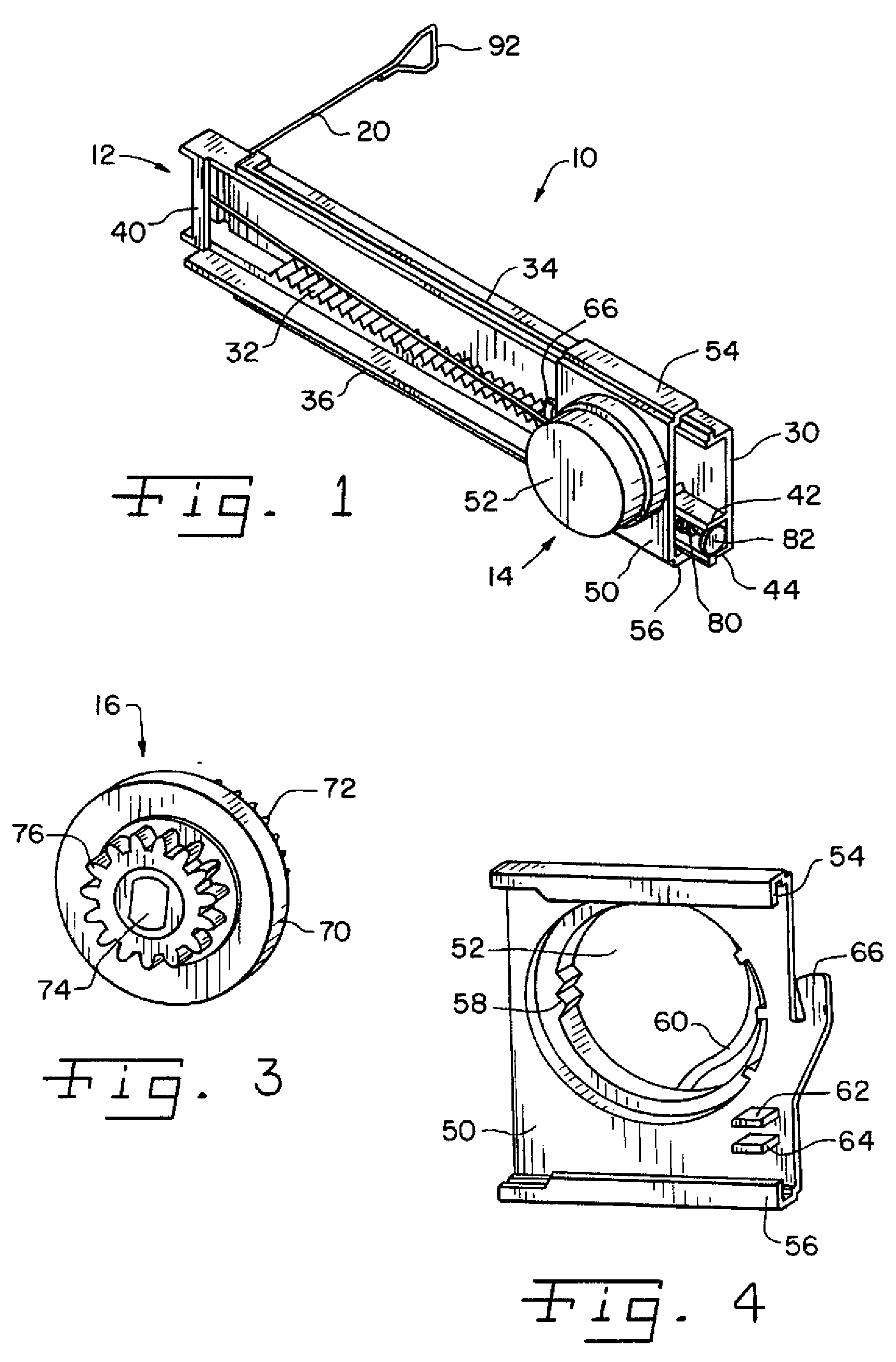 Viscous strand damper assembly