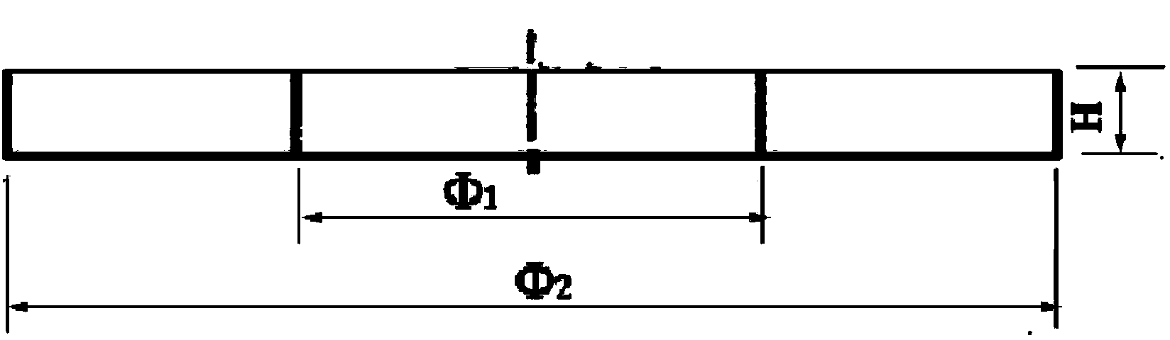 Copper-molybdenum disulfide self-lubricating conductive coating and preparation method thereof