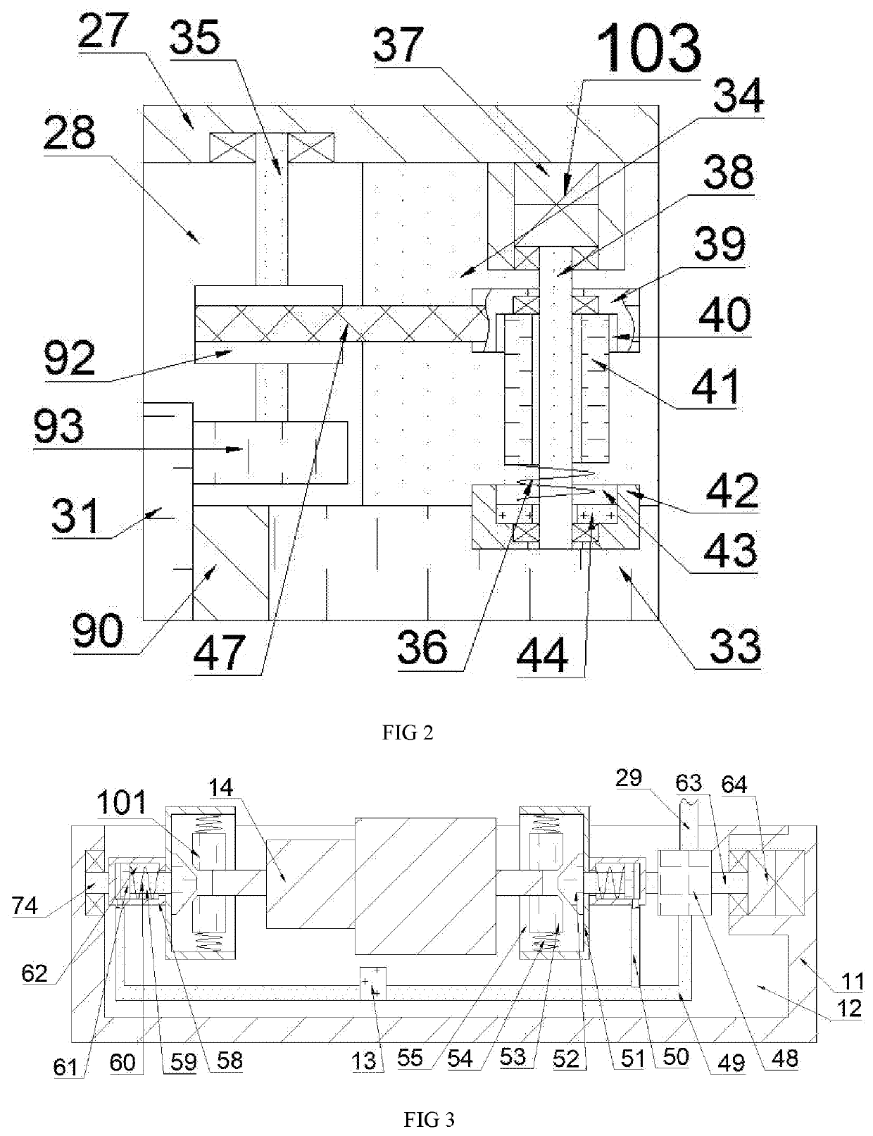 Equipment for sticking plastic parts of long rods