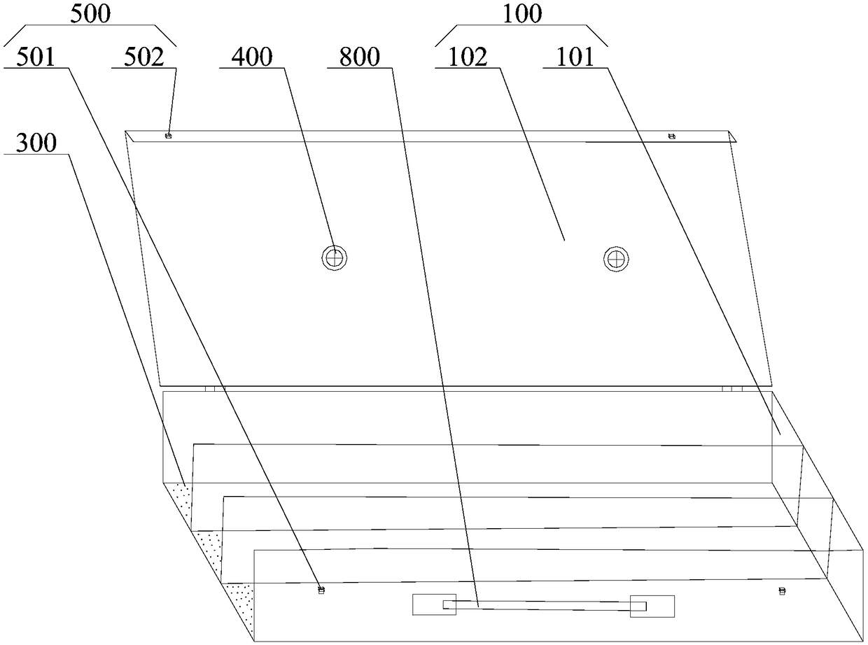 Storage box for grounding wire