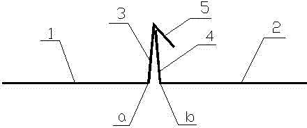 Implicit treatment method for deformation gap of wall surface and steel cover plate