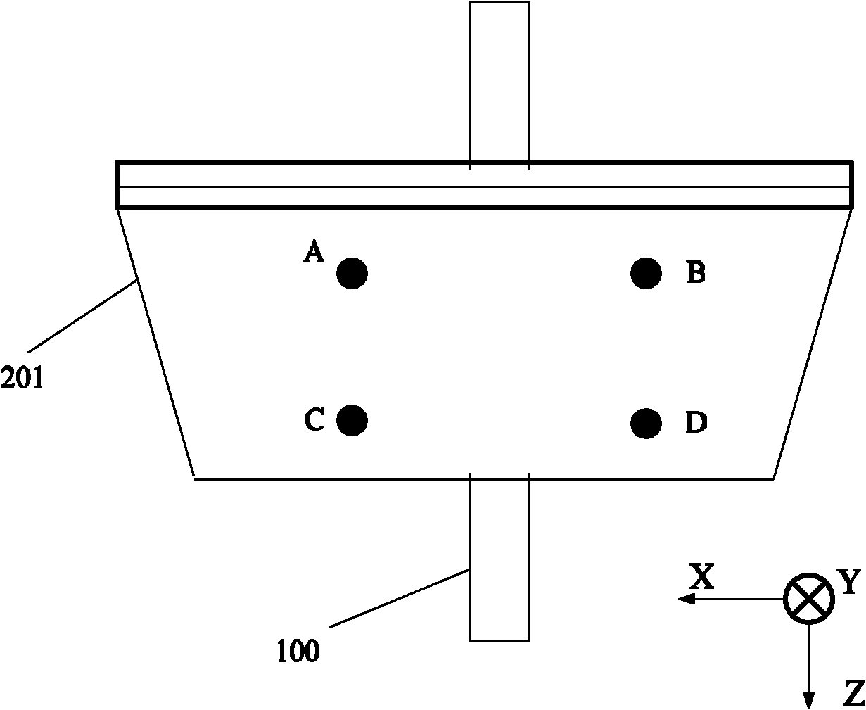 Method and device for acquiring data scanned by flying focus computed tomography (CT) machine