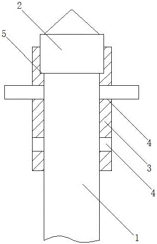 Novel composite drill rod