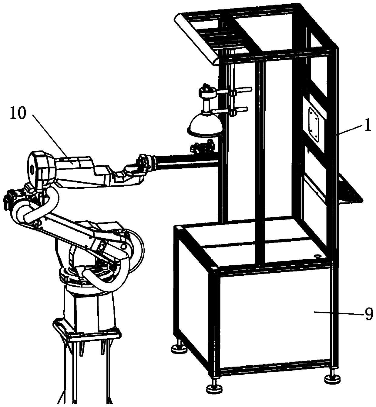 Appearance detection system and apparatus for automobile component