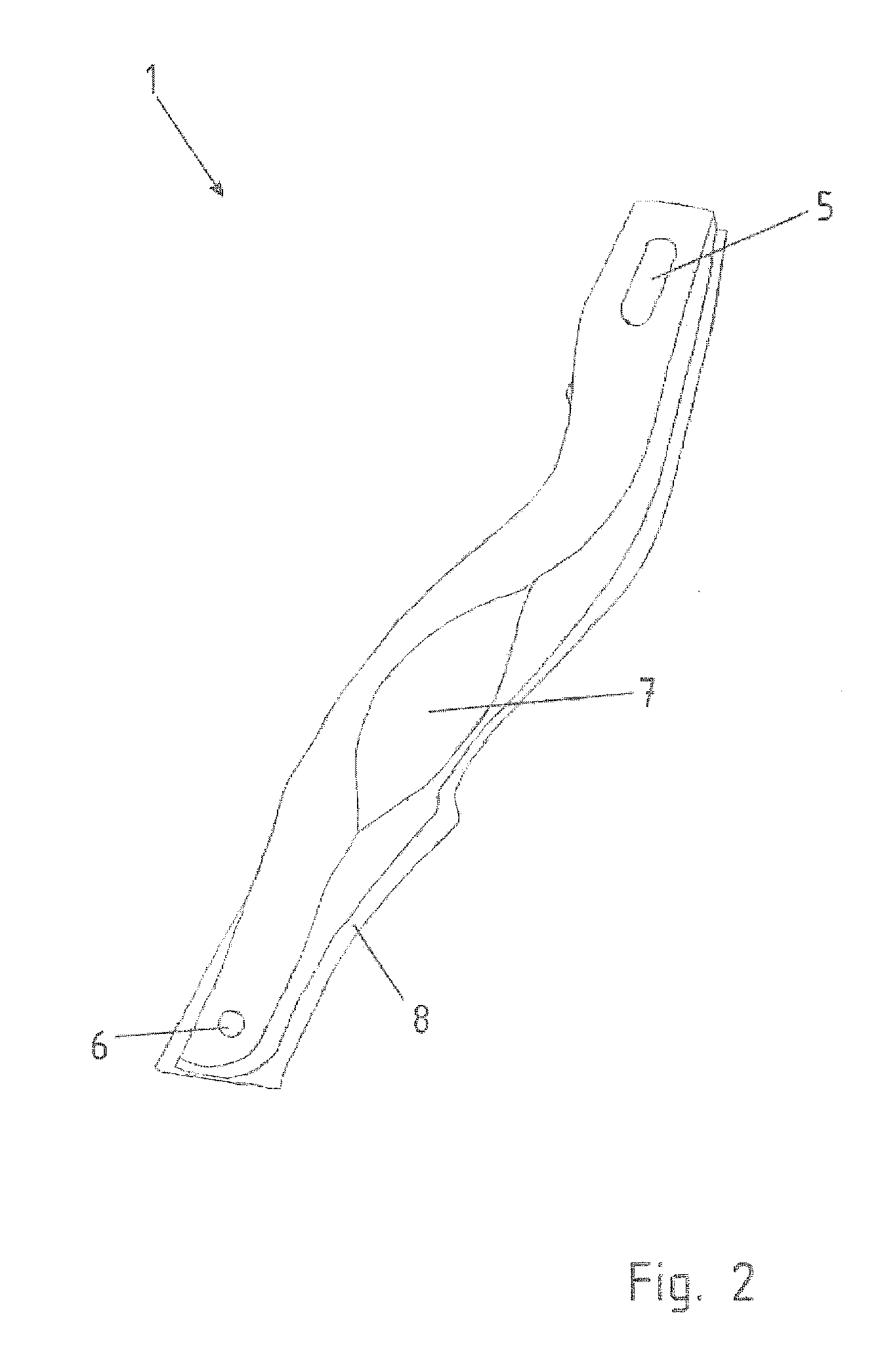 Side rail and method for producing a hot-formed and press-hardened side rail