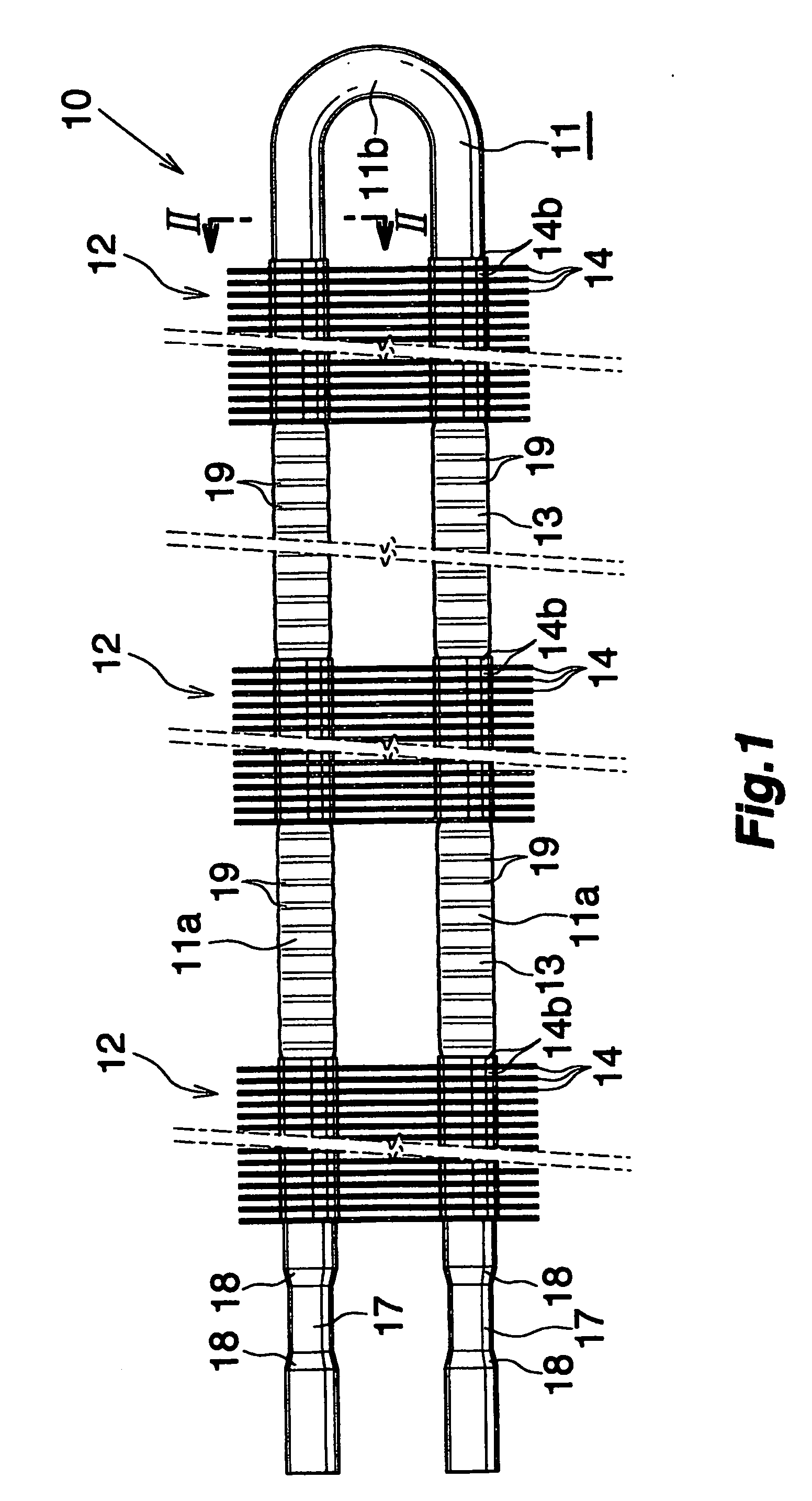 Finned tube for heat exchangers, heat exchanger, apparatus for fabricating heat exchanger finned tube and process for fabricating heat exchanger finned tube