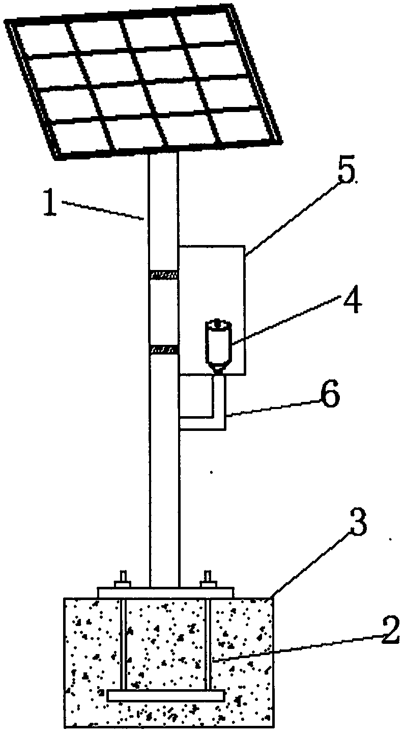 Soil landslide infrasonic signal recognizing and field monitoring device and method