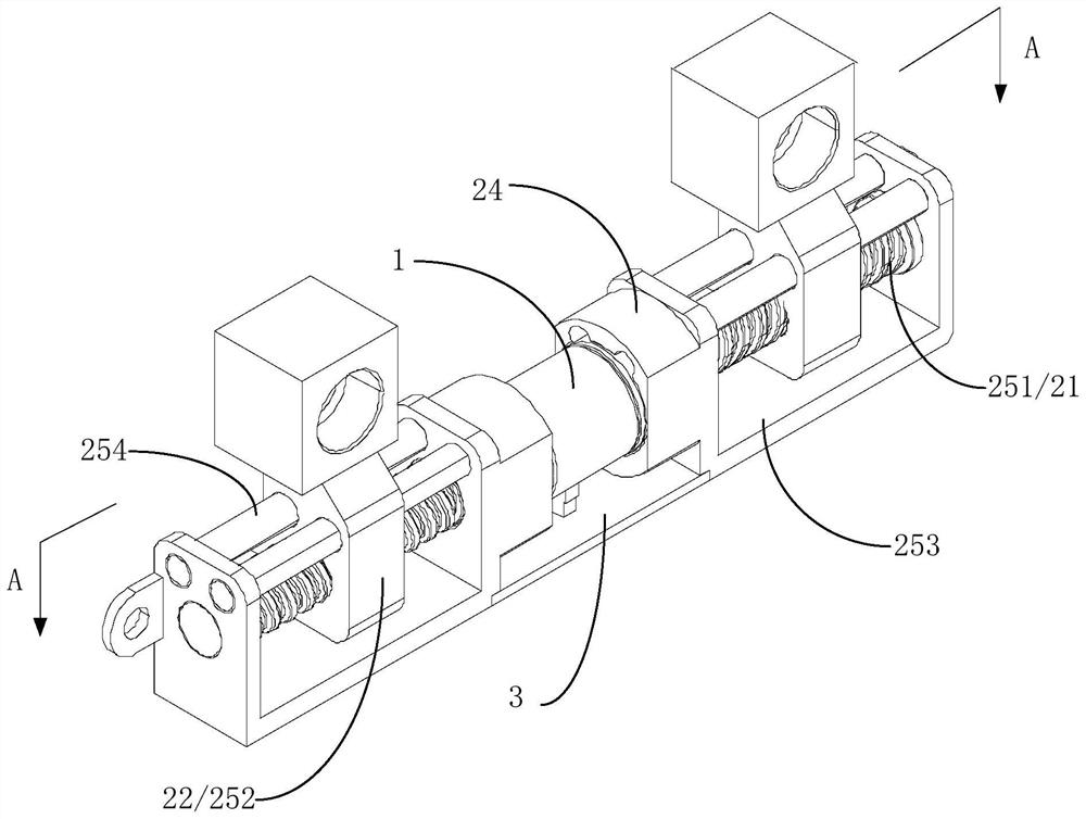 Pupil distance adjusting device and wearable equipment