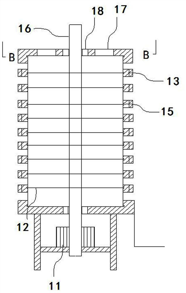 Tower type hot air dryer