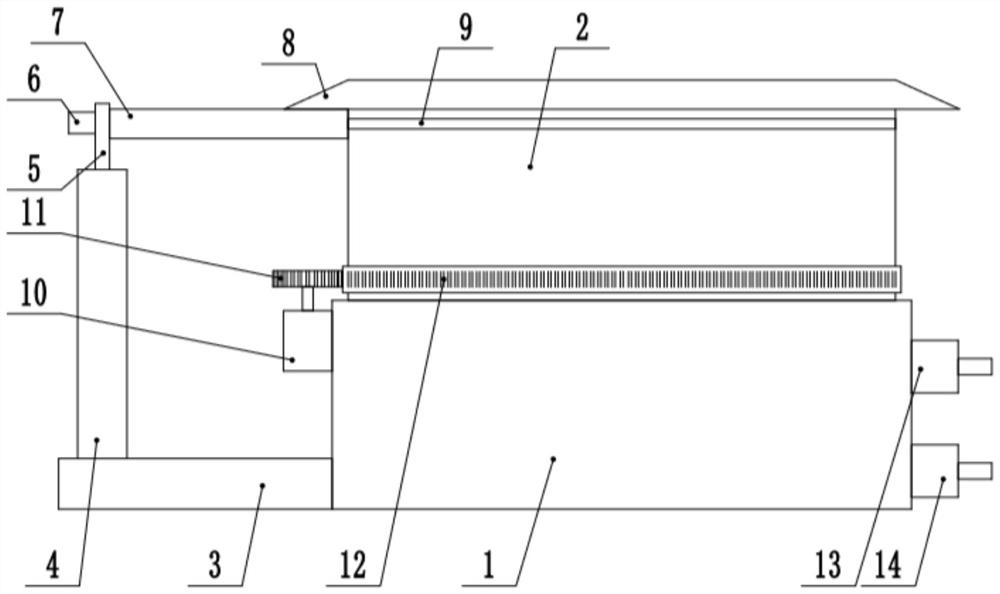 Agricultural seedling raising device based on Internet of Things