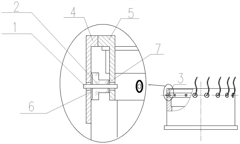 Non-glue joint sealing structure with power transmission function on liquid floated gyroscope shell and method