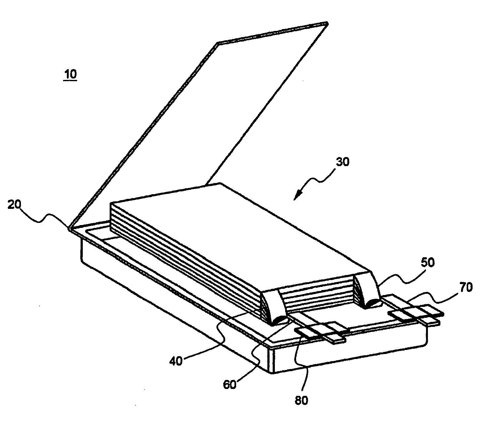 Linthium secondary battery improved safety and capacity