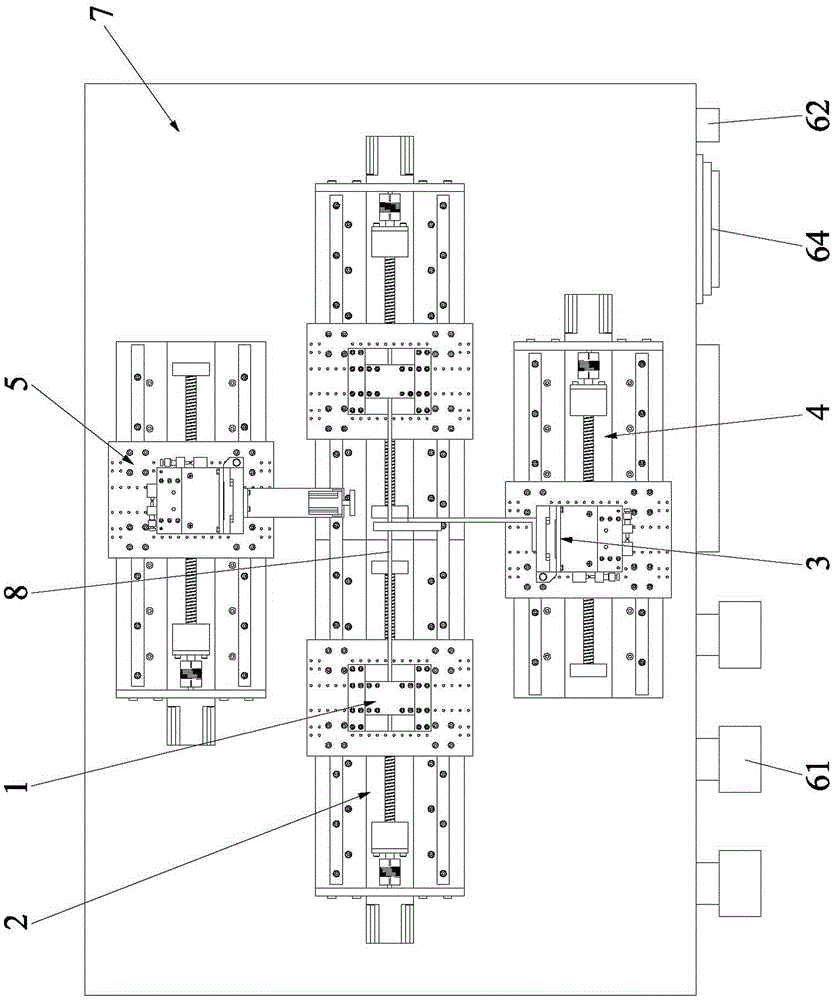 Double-side driven glass micro-nozzle processing device and processing method