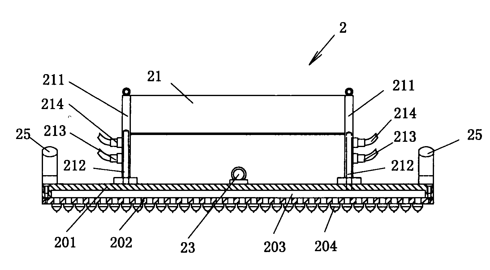 Pot body seed tray and pot body seeder