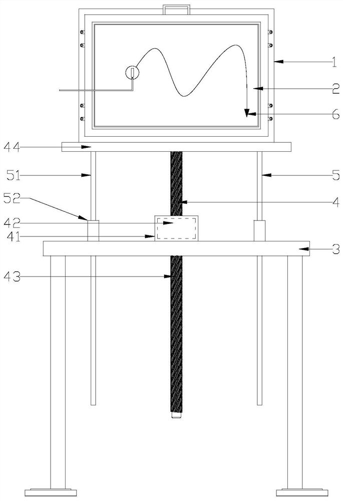 Clinical rehabilitation training device for neurology department