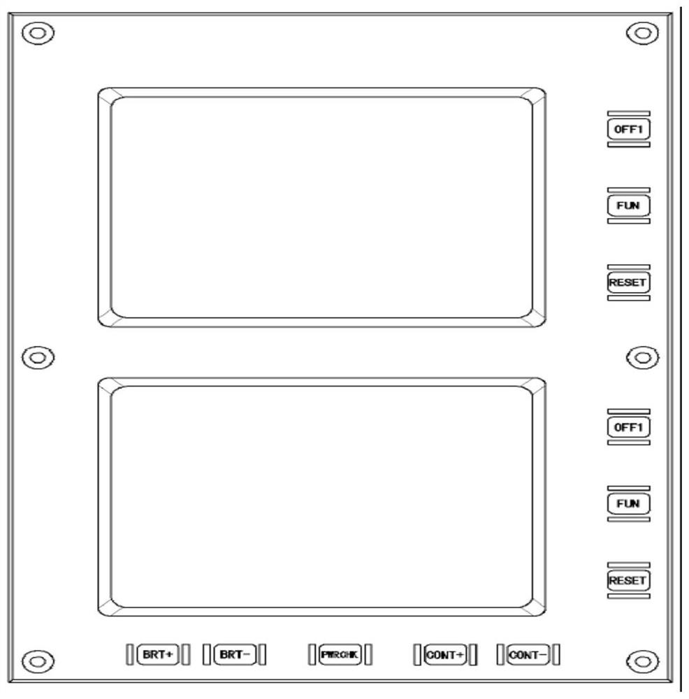 Helicopter dual-channel engine parameter acquisition and display system