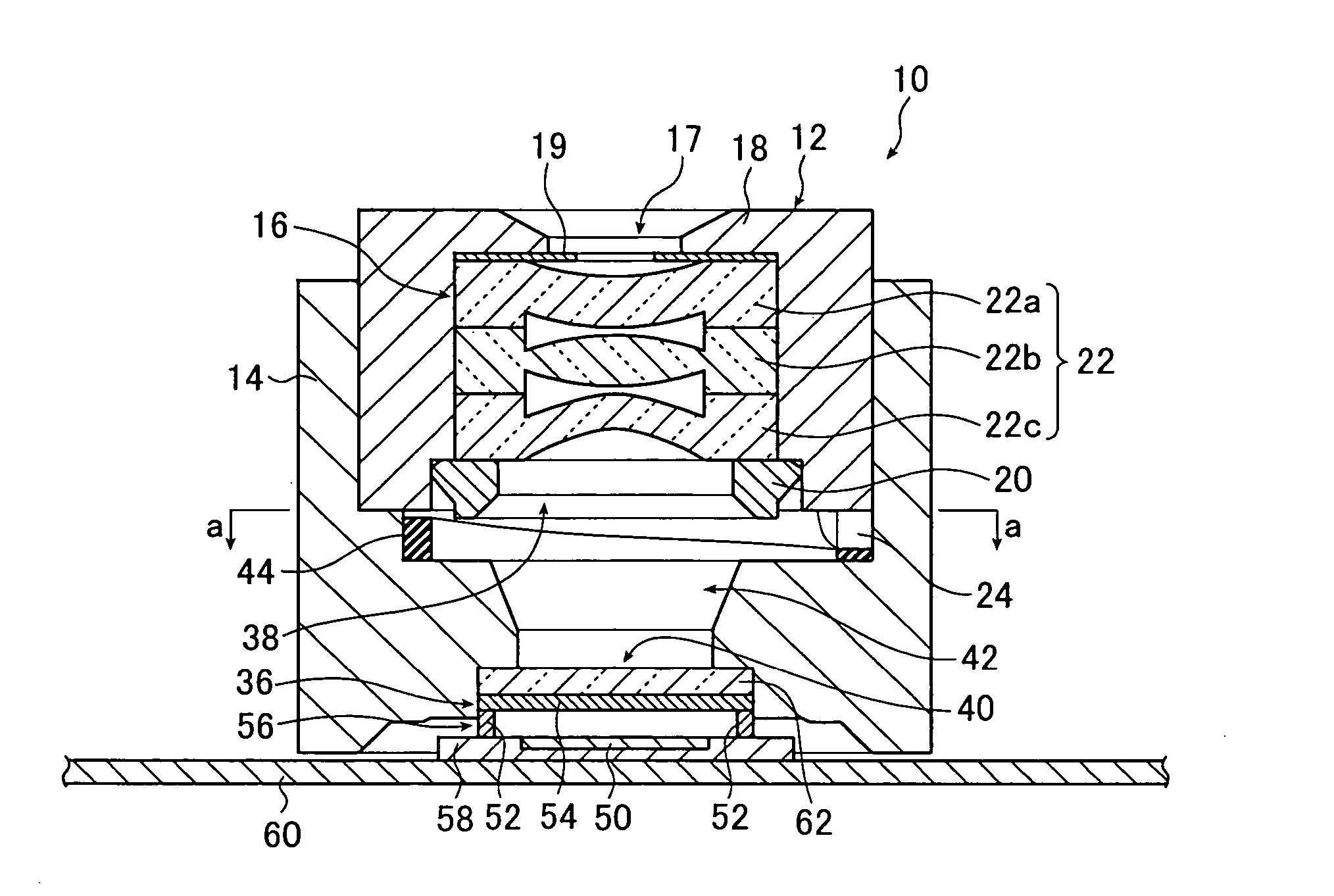 Lens unit and compact image pickup module