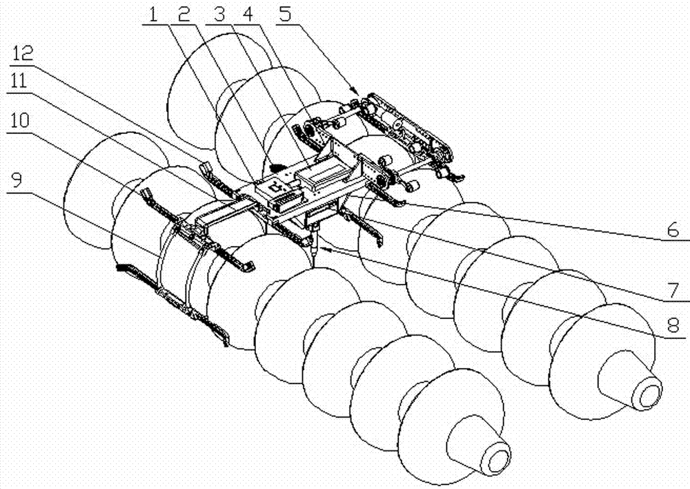 Insulator chain intelligent detection robotic system