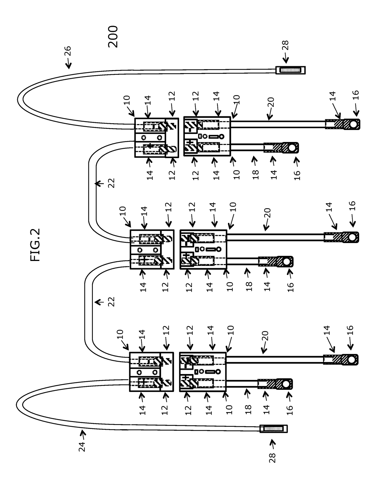 Multi-battery and multi-device connection system