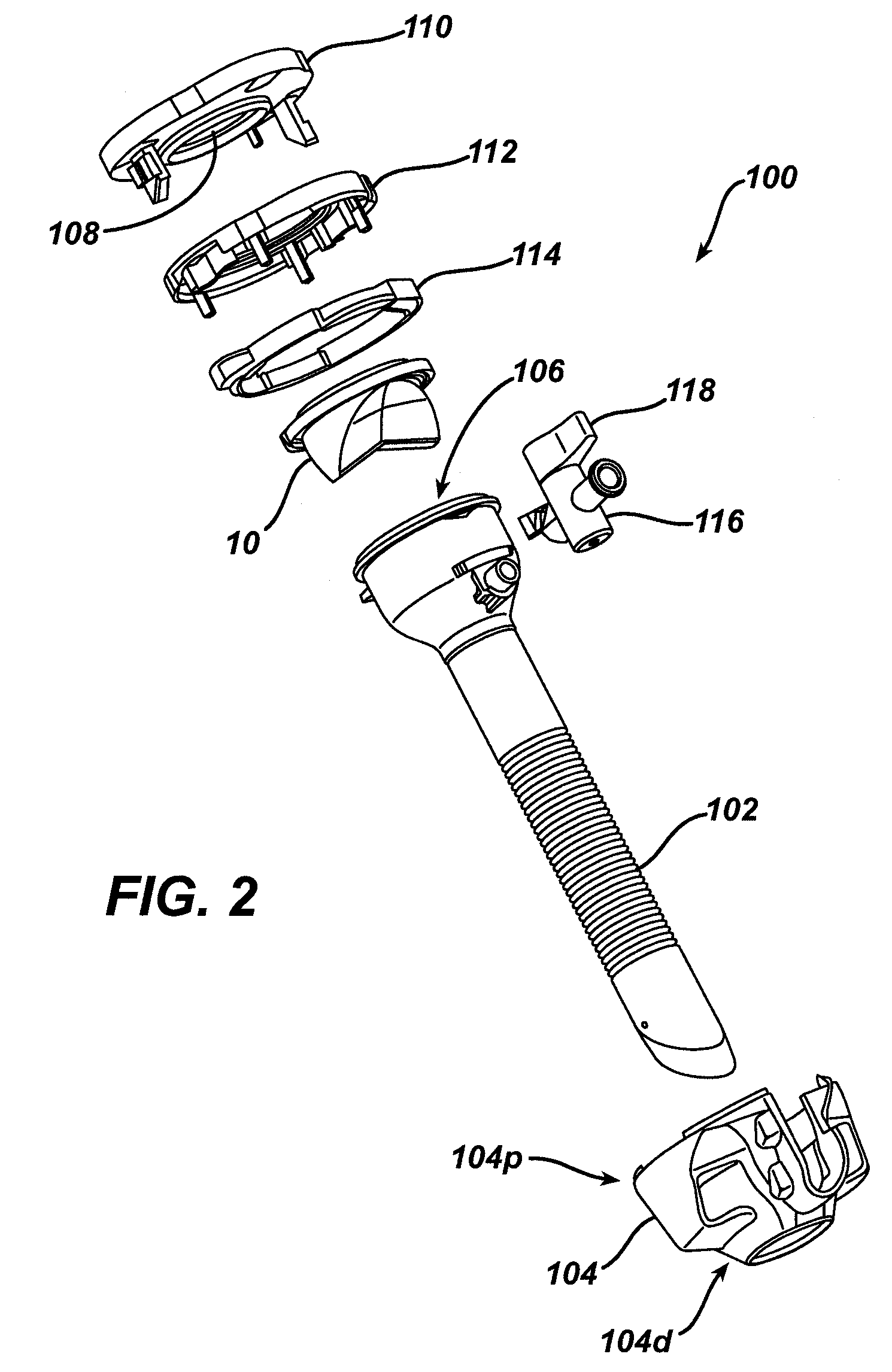 Duckbill seal with fluid drainage feature