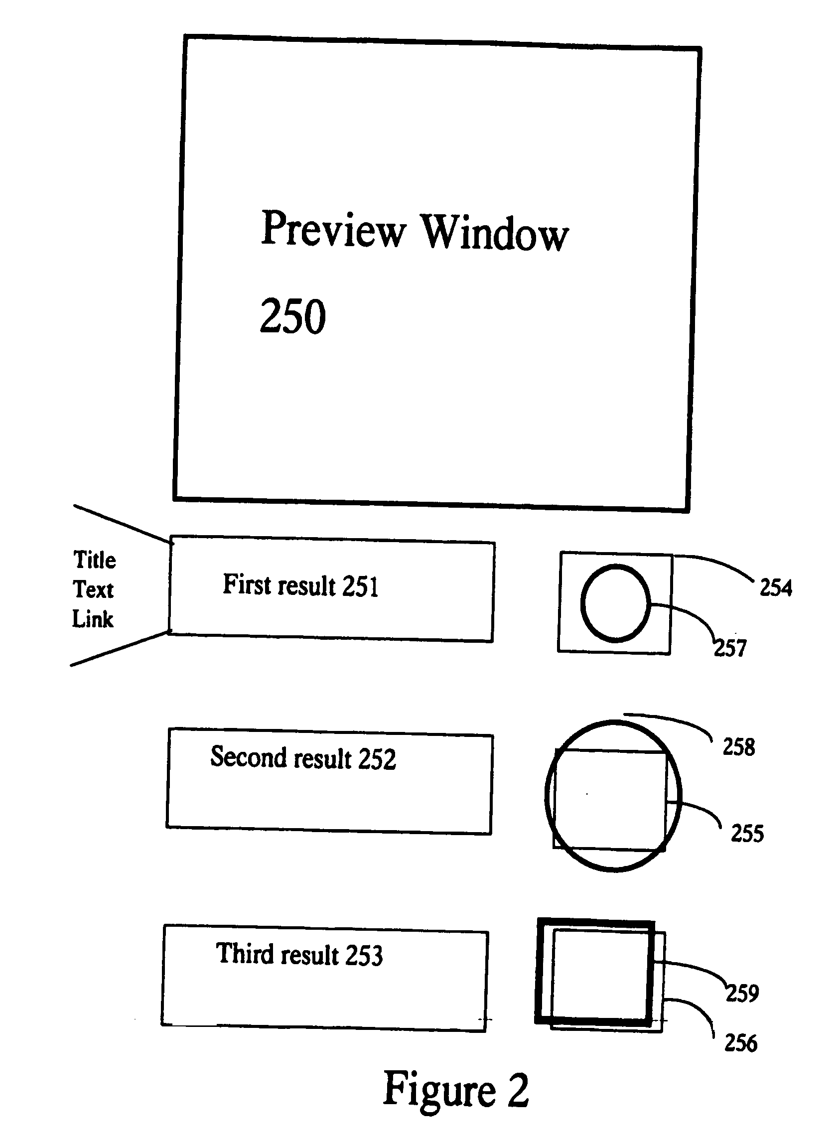 Methods and apparatus for mouse-over preview of contextually relevant information