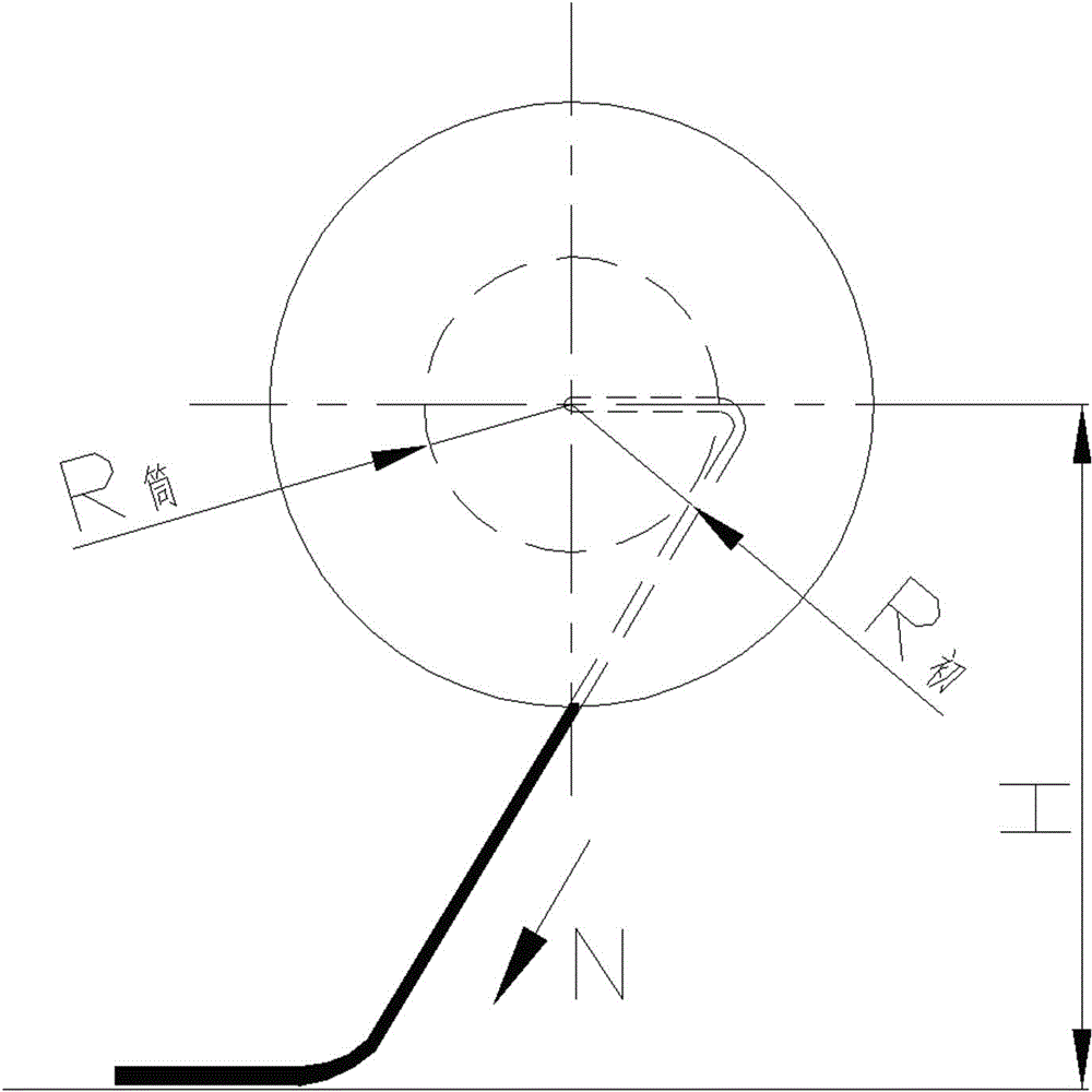 Constant tension type cable reel device with flexible cable take-up