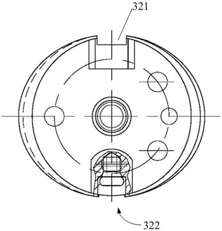 Pressure-limiting air release auxiliary brake valve device with air hole in piston tappet sleeve