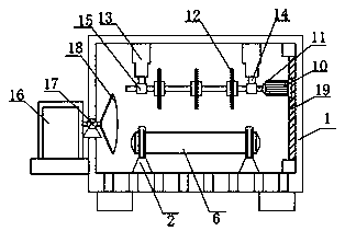 Cutting device for sprue gate of tubular casting