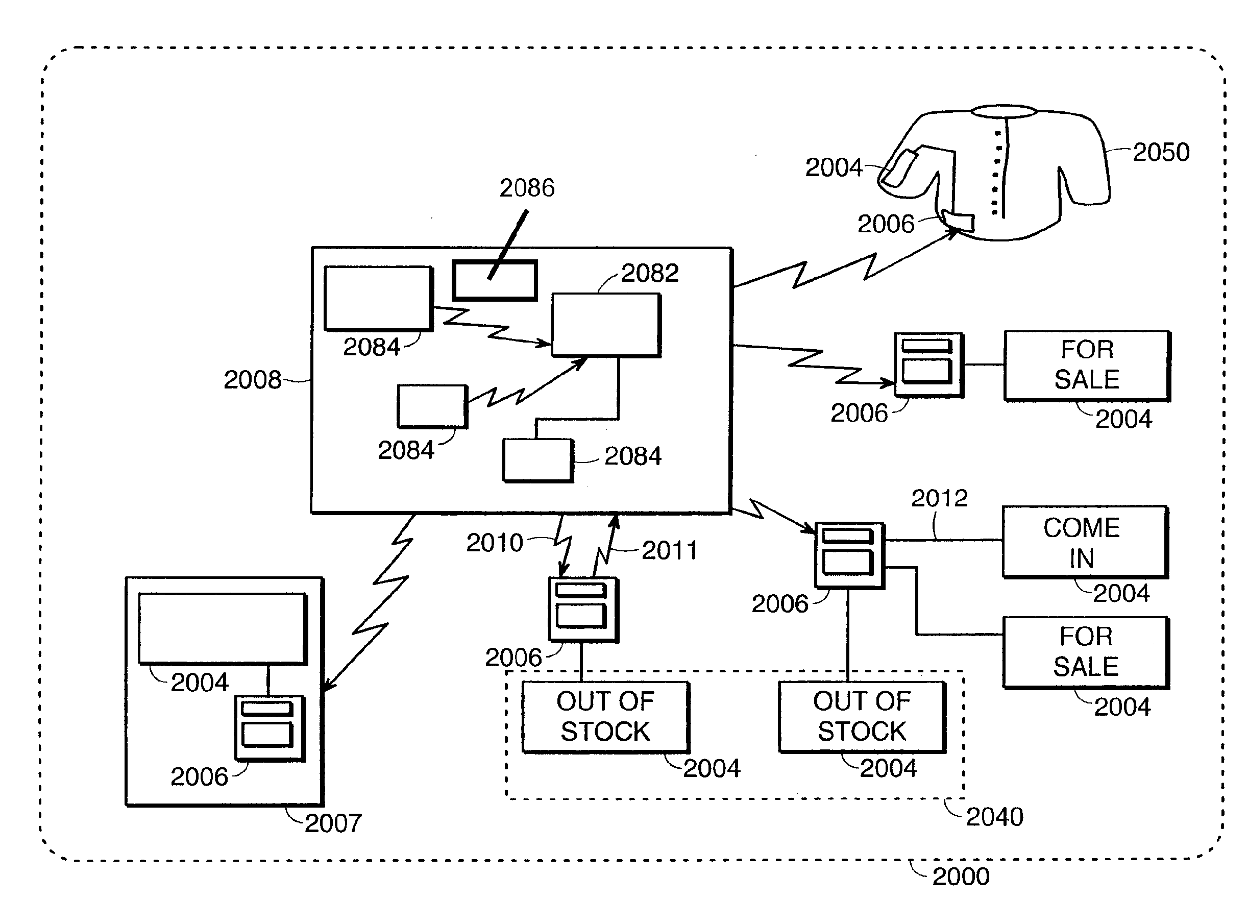 Broadcast system for electronic ink signs