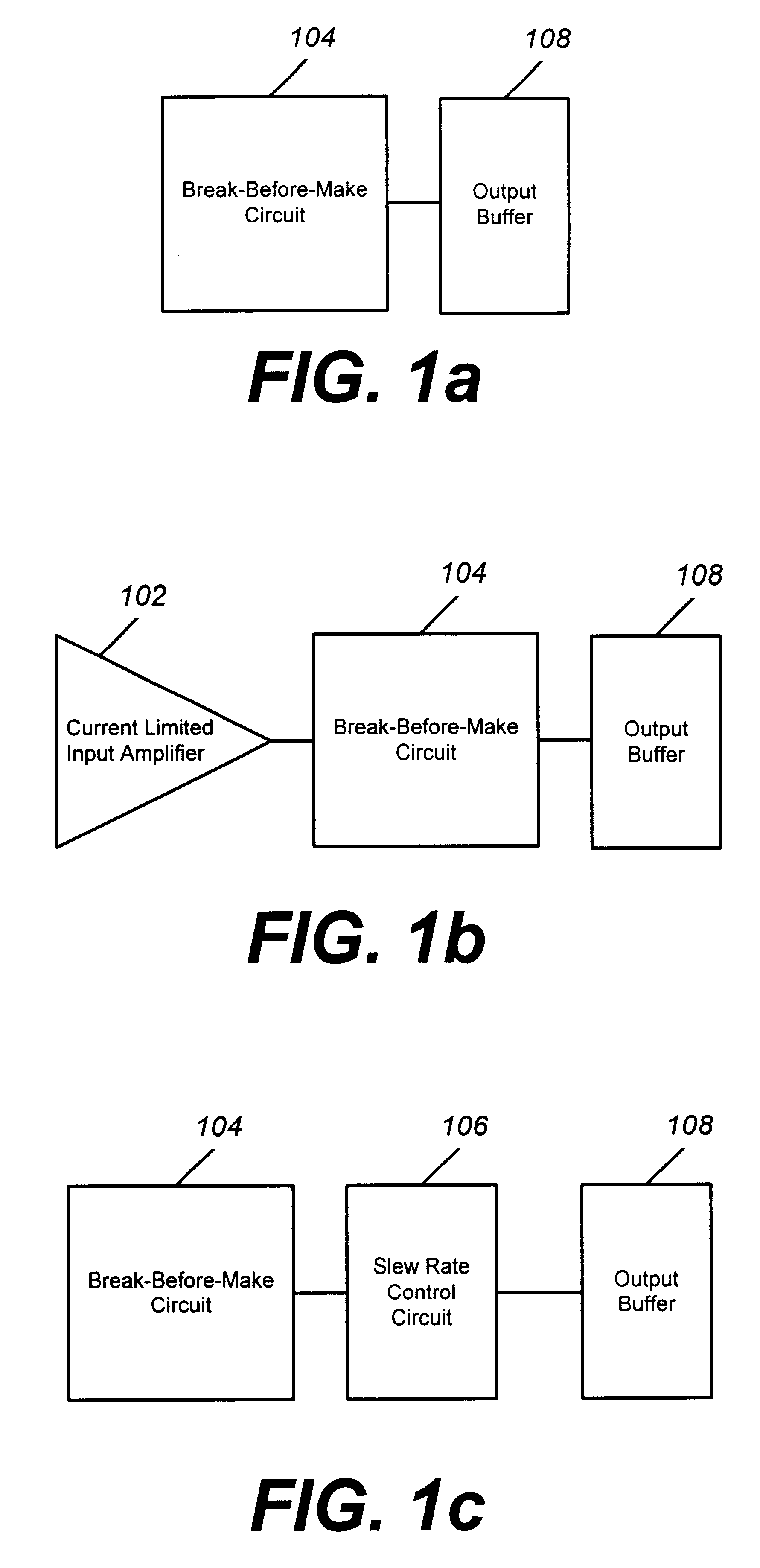 Low-power output controlled circuit