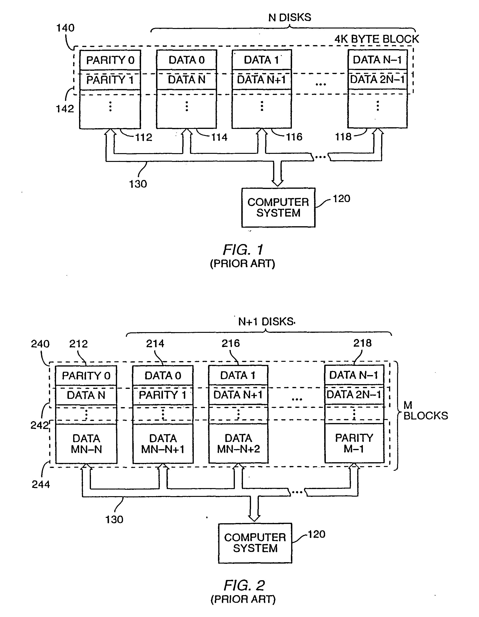 Allocating files in a file system integrated with a raid disk sub-system