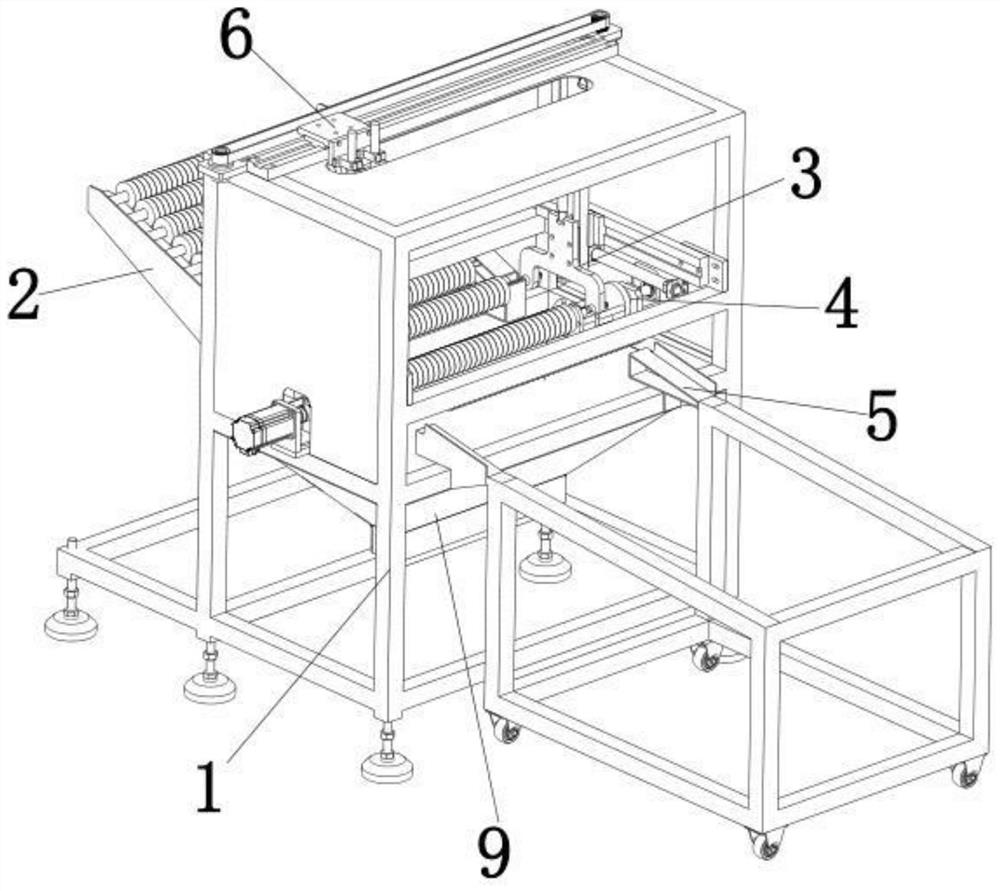 A roller glue spraying device