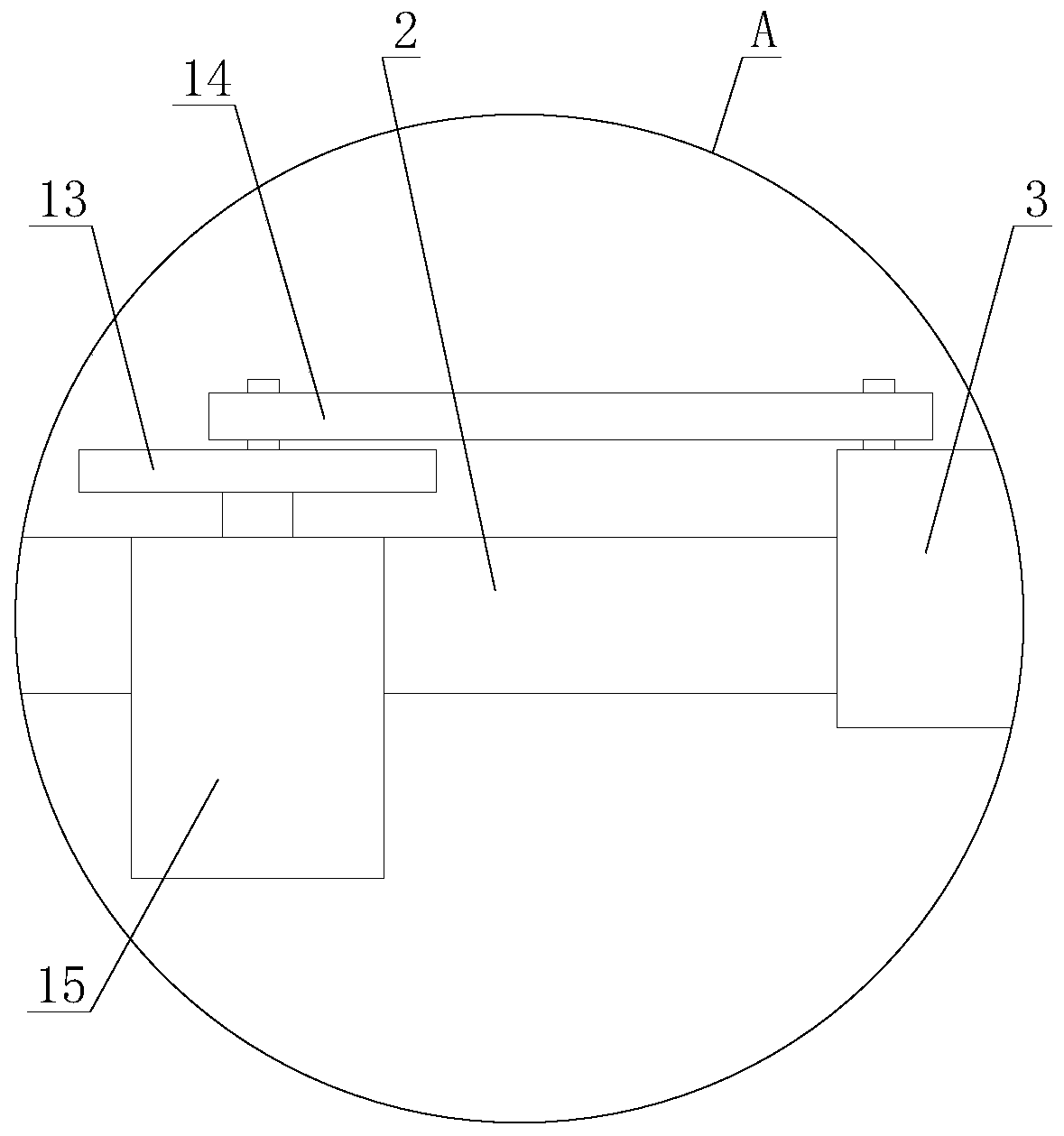 Grain storage device with dehumidification and screening functions