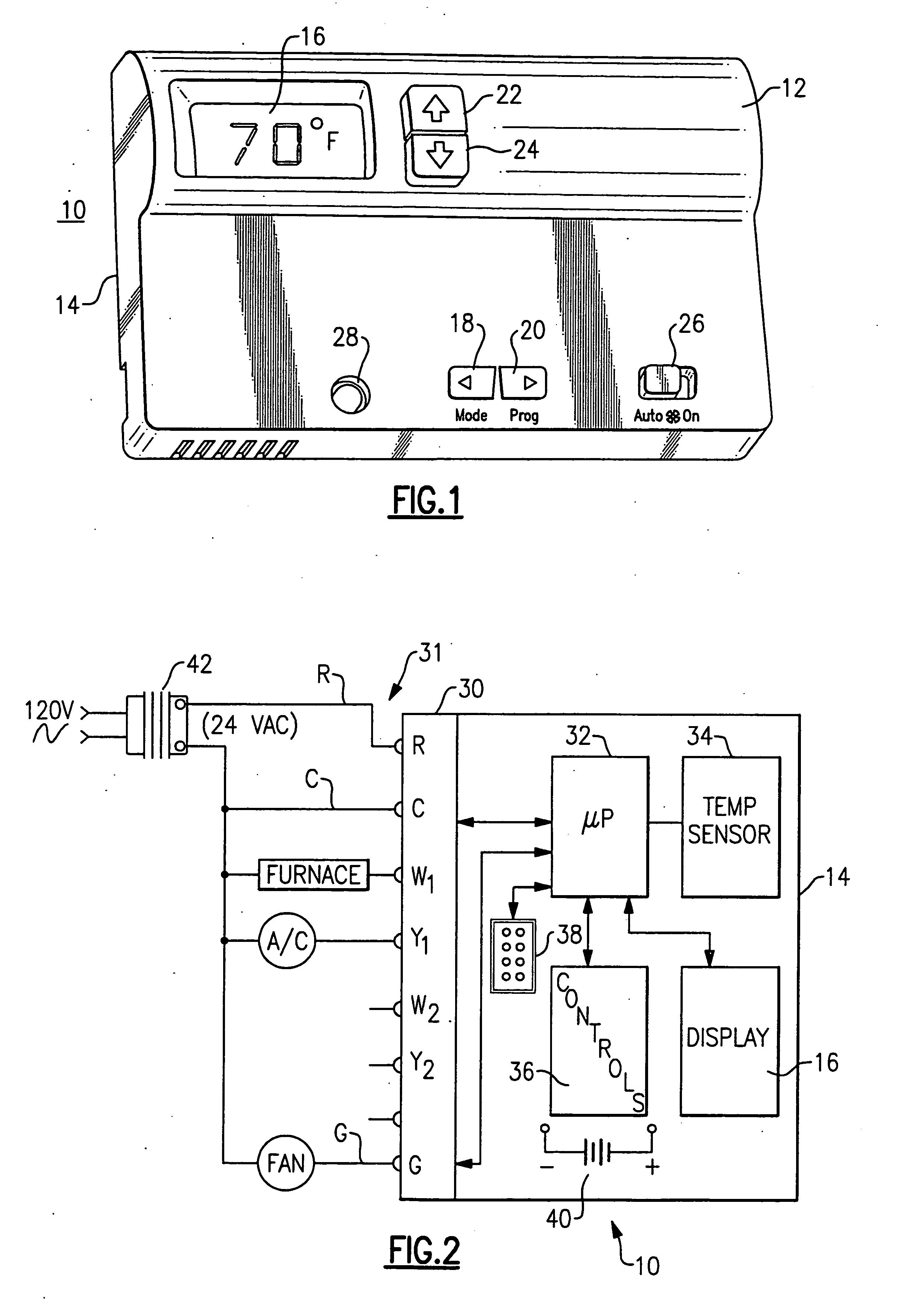 Reconfigurable programmable thermostat