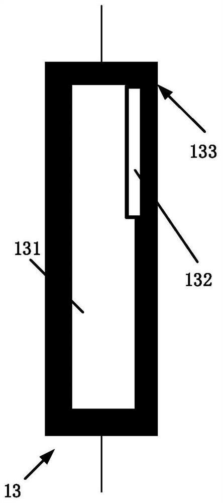 Insulating material electrical aging test system