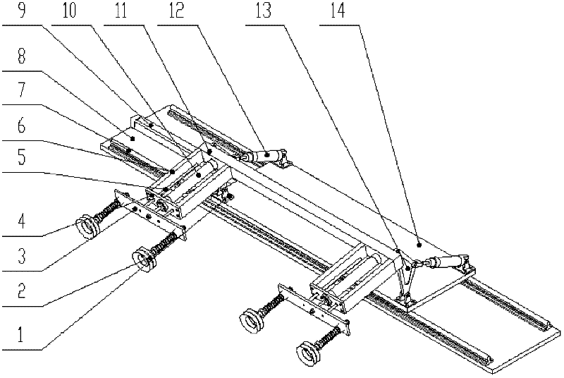 Automatic charging and discharging device of die cutting machine