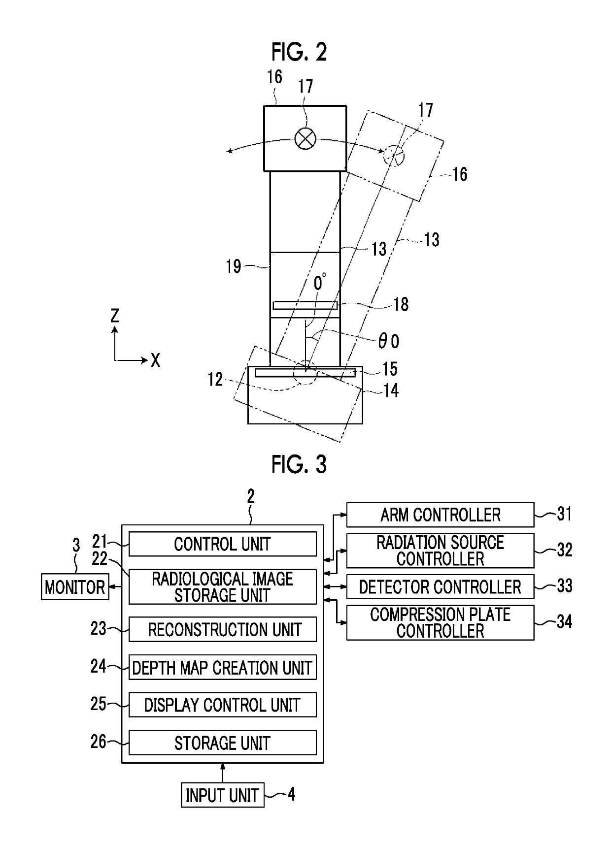 Medical imaging apparatus and method for displaying a selected region of interest