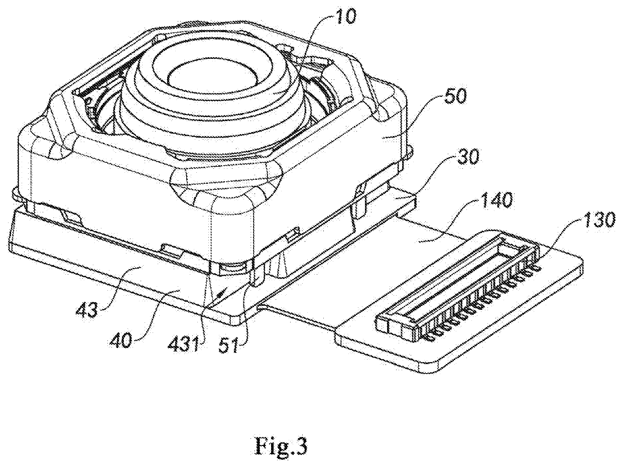 Camera module and molding circuit board assembly, circuit board and application thereof