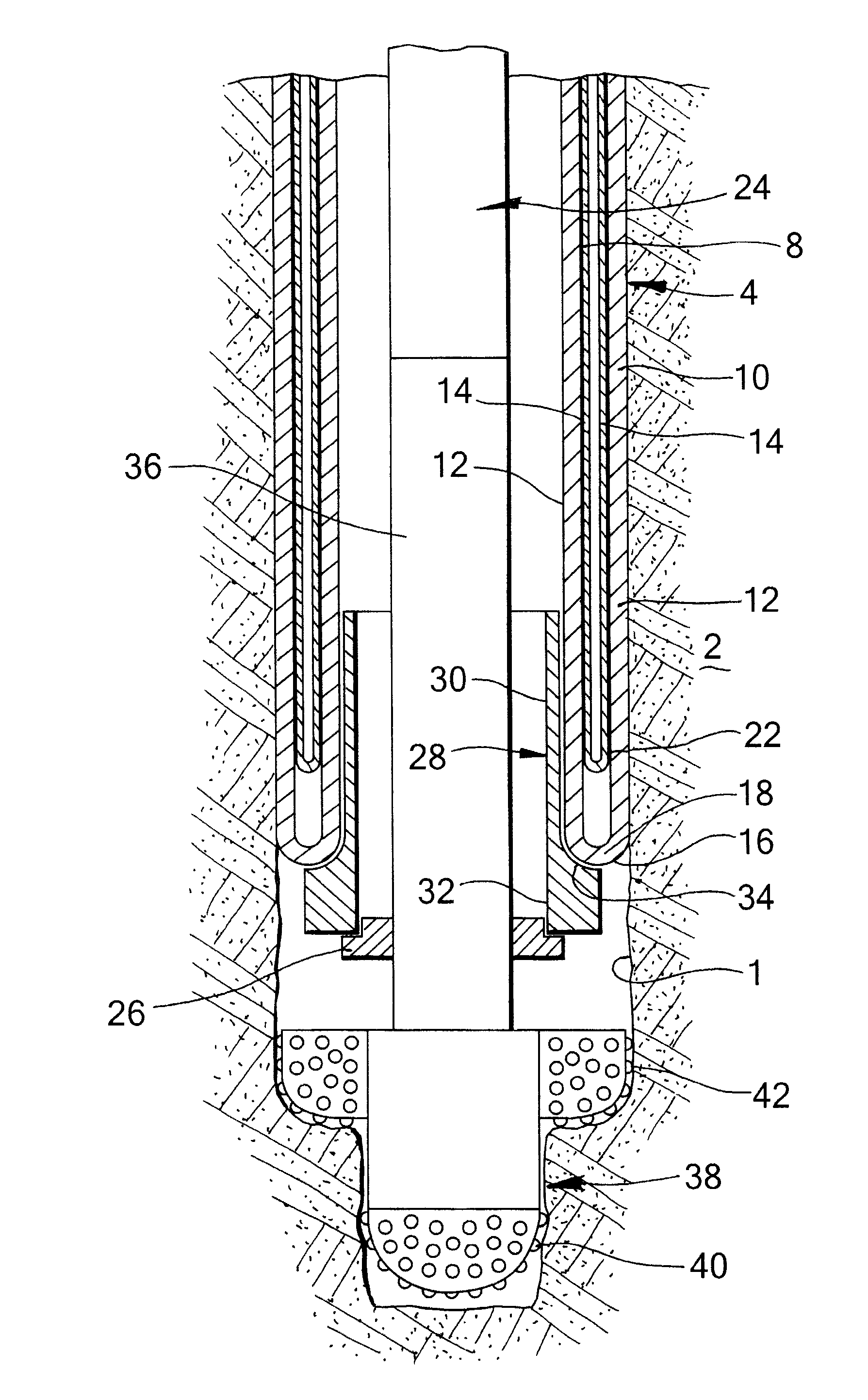 Method of radially expanding a tubular element