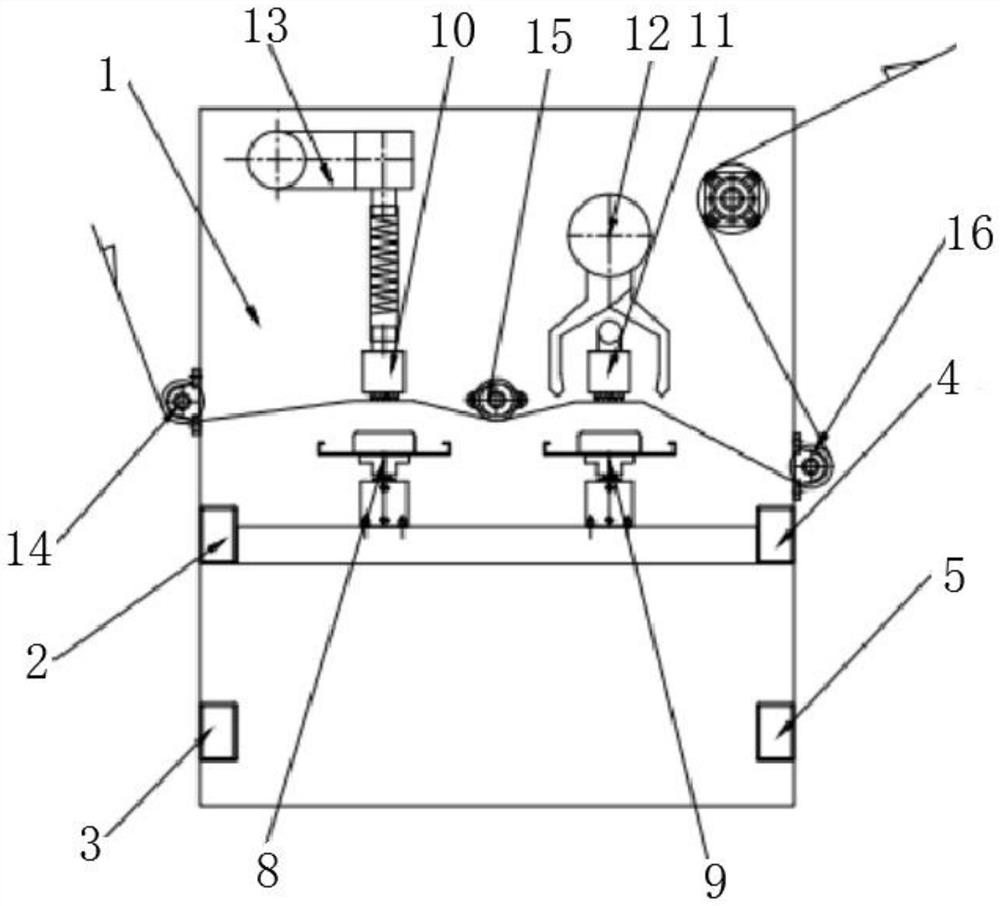 Mixed gas steaming setting machine