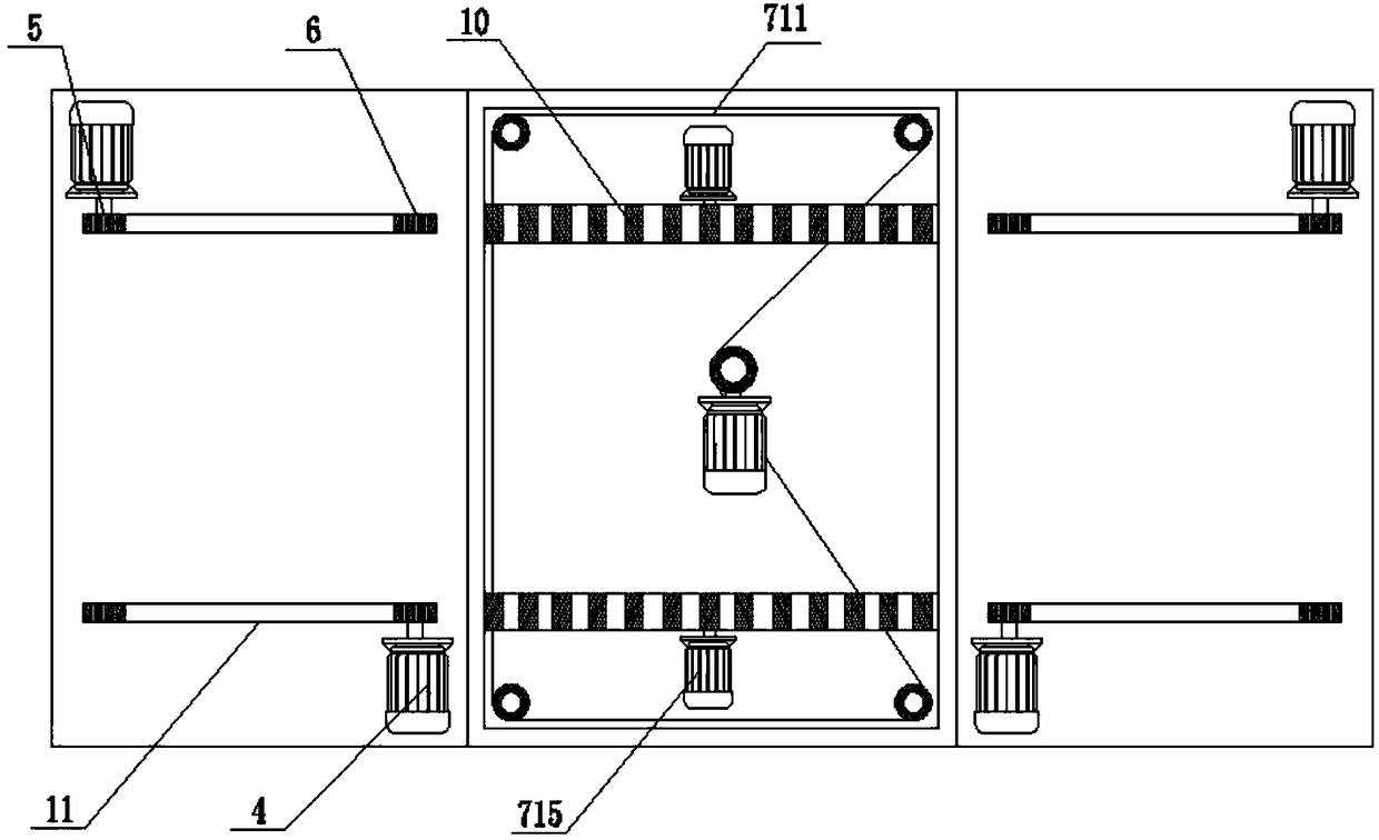 Double-deck lifting cross-sliding type parking equipment