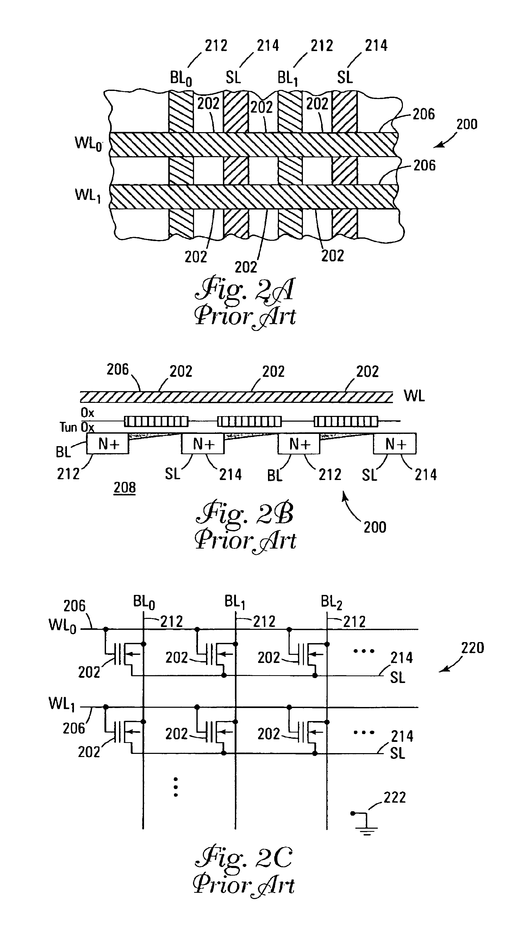 Vertical device 4F2 EEPROM memory