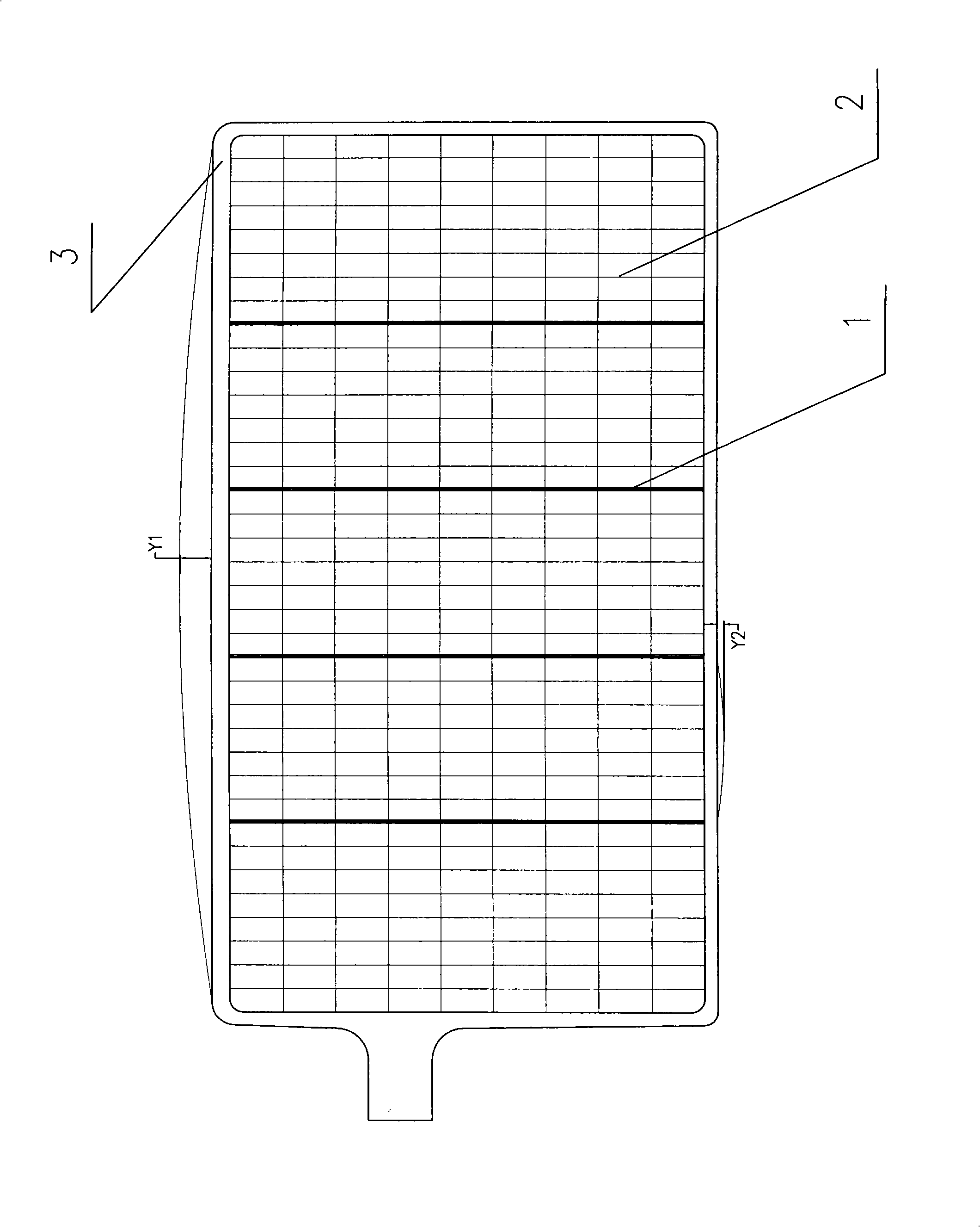 Iso-deflection for accumulator